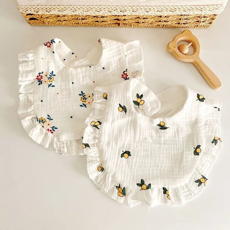 Soft Organic Muslin Baby Bib