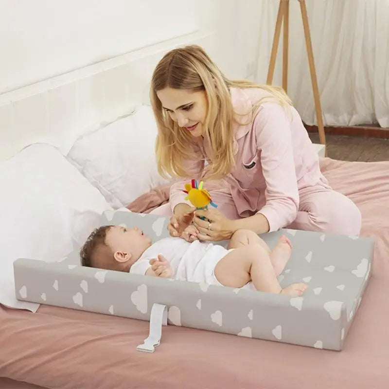 Waterproof PU Leather Baby Changing Pad | Soft Portable Diaper Changing Mat