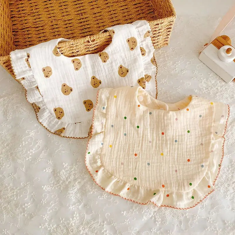 Soft Organic Muslin Baby Bib
