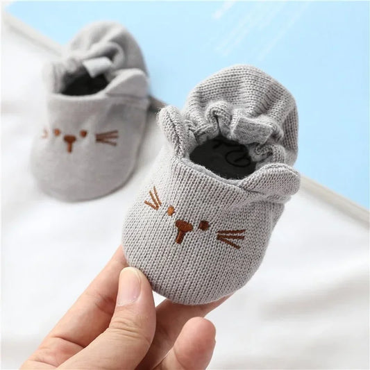 Cute Animal Baby Crib Shoes | Soft Anti-Slip First Walker Booties