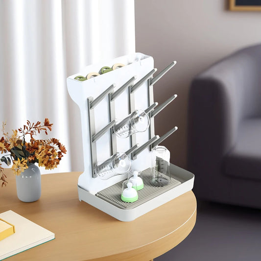 Baby Bottle Drying Rack & Drying Stand | Hygienic Countertop Bottle Organizer