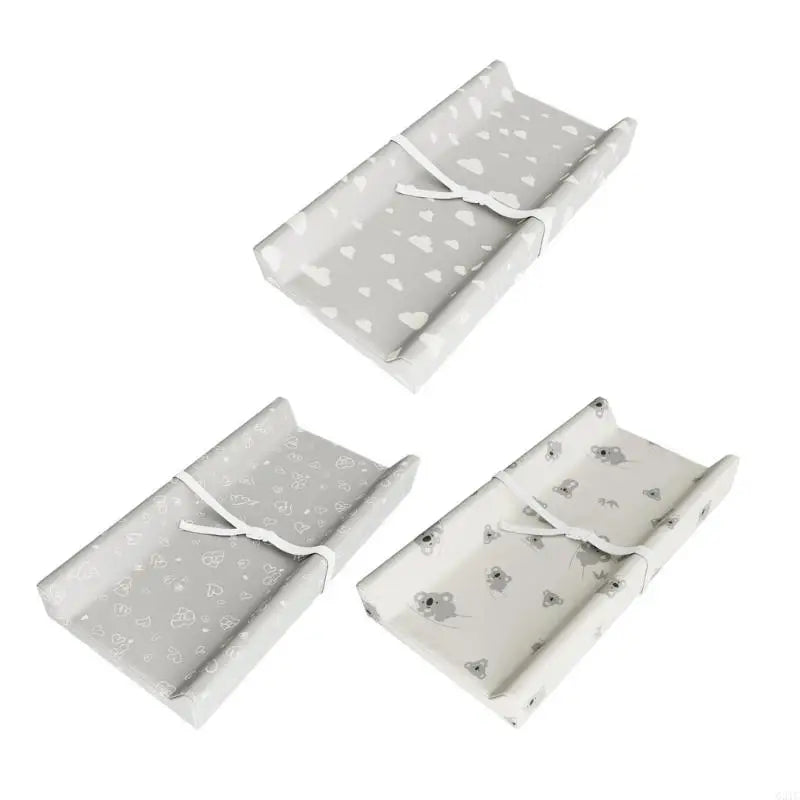 Waterproof PU Leather Baby Changing Pad | Soft Portable Diaper Changing Mat