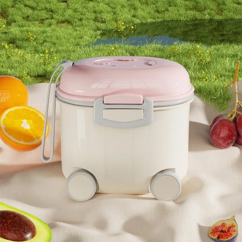 Leak-Proof Baby Formula Dispenser 400ML | Travel Milk Powder Container with Scoop