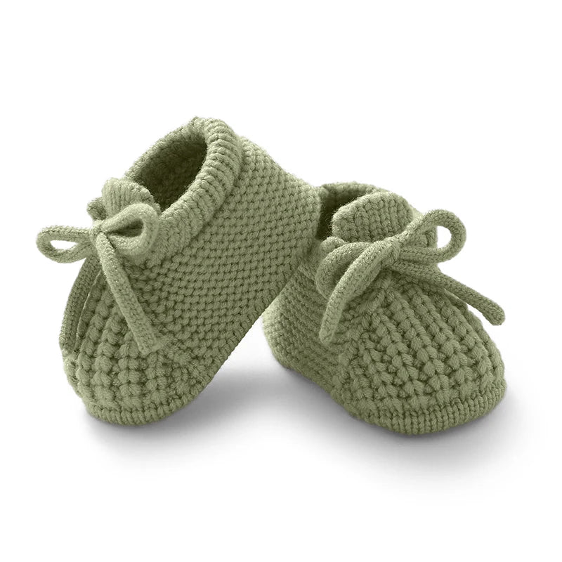 Soft Knit Baby Booties | Cozy Newborn First Walking Shoes