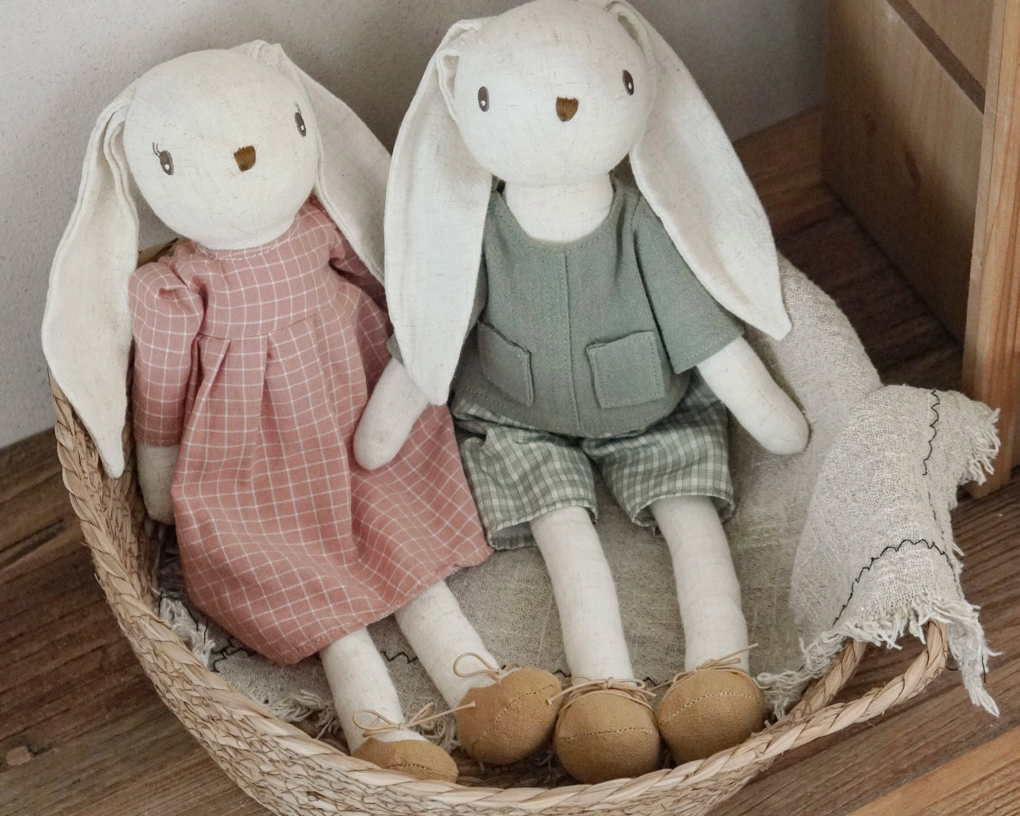 Soft Plush Bunny Doll | Cute Baby Rabbit Comfort Toy