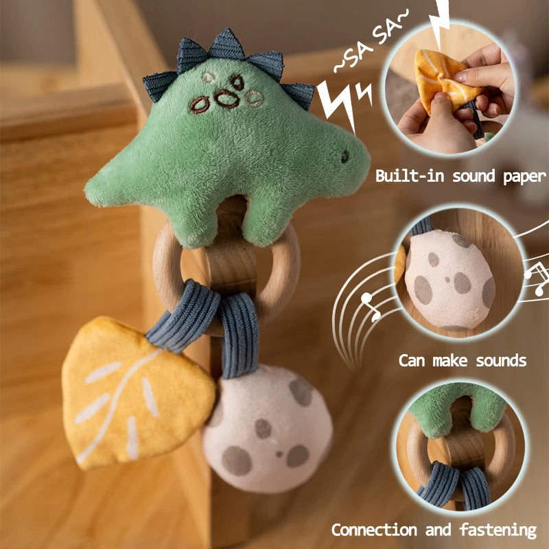 Baby Sensory Rattle & Teether Toy Set
